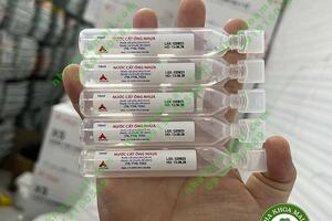 Yêu cầu báo giá gói thầu: Mua nước cất 10ml trong giai đoạn chờ kết quả đấu thầu tập trung cấp địa phương của Bệnh viện đa khoa khu vực Yên Hoa huyện Na Hang”